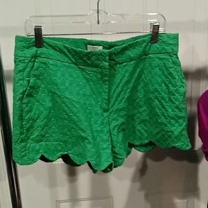 Green Shelby Size 12 Crown and Ivy Shorts EUC